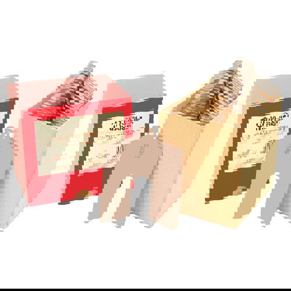 80 Piece, 4 Inch Long x 4 Inch Wide x 0.001 to 0.075 Inch Thick, Assortment Slotted Shim Stock